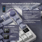 Royal Kludge RKM75 (Bleu) – Image 3