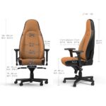Noblechairs ICON Real Leather Cognac/Black – Image 6