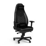 Noblechairs ICON Black/Platinum White – Image 2