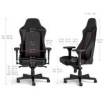 Noblechairs HERO Real Leather Black/Red – Image 5
