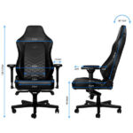 Noblechairs HERO Black/Platinum White – Image 4