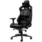 Noblechairs EPIC Real Leather Black – Image 2