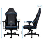 Noblechairs HERO (noir/bleu) – Image 5