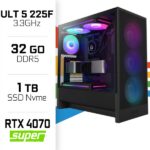 PC Gamer UltraPC Ultra 5 225F/1TB SSD/32GB/RTX4070SUPER