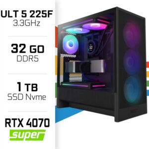 PC Gamer UltraPC Ultra 5 225F/1TB SSD/32GB/RTX4070SUPER
