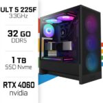 PC Gamer UltraPC Ultra 5 225F/1TB SSD/32GB/RTX4060
