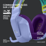Logitech G733 Lightspeed (Lilac) – Image 6