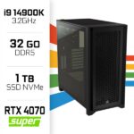 PC Gamer UltraPC Core i9 14900K/1TB SSD/32GB DDR5/RTX4070 SUPER