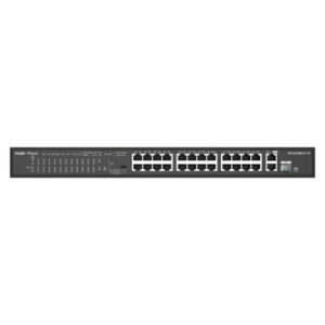 RUIJIE SWITCH 24P 10/100MBPS 2P-GB RACMOUNT POE RG -ES126S-LP/V2