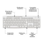 Logitech MK295 (Blanc) – Image 3