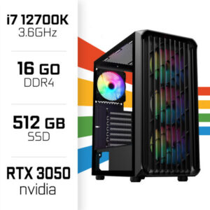 PC Gamer UltraPC Core i7 12700K/512GB SSD/16GB/RTX3050 8GB