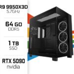 PC Gamer UltraPC Ryzen 9 9950X3D/1TB SSD/64GB DDR5/RTX5090 32GB