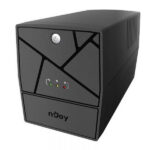 Onduleur nJoy UPS Keen 1000 USB, line-interactive, 1000VA/600W, tower, 4 x Prise FR, USB management, 19 minutes – Image 4