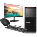 LENOVO ThinkStation P310 Tour Workstation XEON E3-1230 V5 + 16GB + SSD 256GB + HDD 1000GB + QUADRO M4000 + ECRAN+CLAVIER SOURIS – Image 2