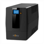 Onduleur nJoy UPS Horus Plus 1500, line-interactive, 1500VA/900W, tower, 4 x Prise FR, touch LCD, USB, 30 minutes – Image 4