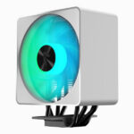 APNX AP1-V High Performance 5 Pipe CPU Air Cooler (White) – Image 2