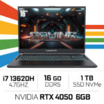 Gigabyte G6 MF-H2EE894KD i7-13620H/16GB/1TB SSD/RTX 4050/16" 165Hz/FDOS