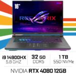 ASUS ROG Strix G16 G614JZR-N4031W i9-14900HX/ RTX 4080/32GB DDR5/1TB SSD/16" 2.5K 240Hz