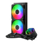 Cooler Master MasterLiquid 240 Core II ARGB (Black) – Image 3