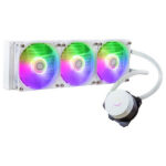 Cooler Master MasterLiquid 360L Core ARGB White Edition – Image 2