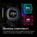 Gamdias Chione M4 240 ARGB LCD Black – Image 4