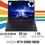 Lenovo Legion 7 Pro 16IAX10H Ultra 9 275HX/32GB/1TB SSD/RTX5080 16GB/16'' OLED