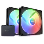 NZXT F140 RGB Core Twin Pack (Black) – Image 2