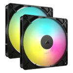 Corsair RS140 ARGB Dual Pack Noir – Image 2