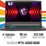 MSI THIN 15 B13VE-2660XMA Intel i7-13620H/16GB DDR4/512GB SSD/RTX 4050 6GB/15.6″ 144Hz/FreeDos – Image 2