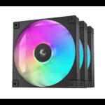 DeepCool FD14 ARGB (Triple Pack) Black
