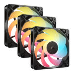 Corsair RS120-R ARGB Triple Pack Noir – Image 2