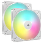 Corsair RS140 ARGB Dual Pack Blanc – Image 2