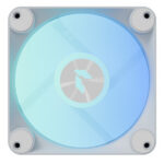 APNX FP1-R Performance Reverse Flow ARGB 120mm PWM Fan (White) – Image 3