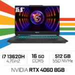 MSI CYBORG A13VF-1623XMA i7-13620H/16GB/512GB NVMe PCIe SSD Gen4/RTX 4060 8GB 15.6" FHD 144Hz