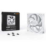 be quiet! Pure Wings 3 120mm PWM (White) – Image 3