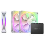 NZXT F120 RGB Duo Triple Pack White – Image 2