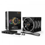 be quiet! Light Wings 120 mm PWM High Speed ARGB Triple Pack – Image 3