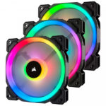 Corsair LL Series LL120 RGB Triple Pack Noir
