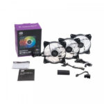 Cooler Master MasterFan MF120R ARGB 120mm 3in1 (Pack+contrôleur)