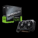 MSI GeForce RTX 5060 8Go GDDR7 SHADOW 2X OC BULK