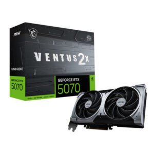MSI GeForce RTX 5070 VENTUS 2X OC 12Go GDDR7