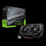 MSI GeForce RTX 5060 Ti 16Go GDDR7 SHADOW 2X PLUS