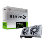 MSI GeForce RTX 5070 VENTUS 2X OC WHITE 12Go GDDR7