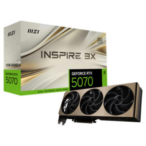 MSI GeForce RTX 5070 12Go GDDR7 INSPIRE 3X OC
