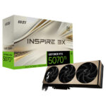 MSI GeForce RTX 5070 Ti 16Go GDDR7 INSPIRE 3X OC PLUS
