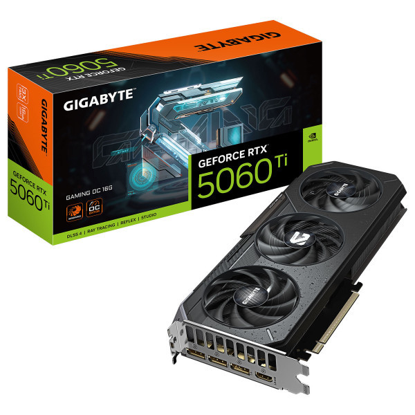 Gigabyte GeForce RTX 5060 Ti GAMING OC 16Go GDDR7 Gigabyte GeForce RTX 5060 Ti GAMING OC 16Go GDDR7 – Image 1