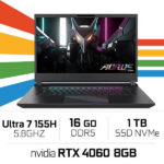 Aorus 15 BKG-13FR794CD Ultra7 155H/16GB DDR5/1TB SSD/RTX4060 8GB/15.6" 165Hz – Image 2