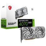 MSI GeForce RTX 4070 SUPER VENTUS 2X WHITE OC 12GB GDDR6X