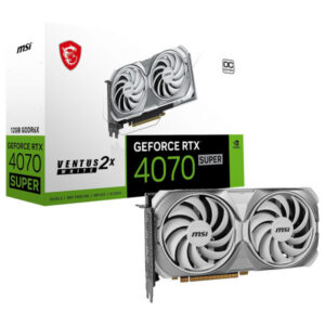 MSI GeForce RTX 4070 SUPER VENTUS 2X WHITE OC 12GB GDDR6X