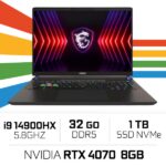 MSI VECTOR 16 HX A14VGG-426MA Intel i9-14900HX/32GB DDR5/1TB SSD/RTX 4070 8GB/16" 240Hz/Win11